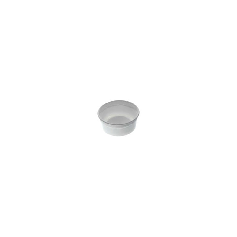 Pot PP thermoformé Ø116,2 230ml blanc