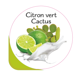 Opercules Ø68.3mm Aluminum imprimés Gourmandise Citron Vert Cactus