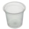 Pot PP thermoformé Ø67 120ml transparent
