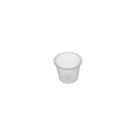 Pot PP thermoformé Ø75 160ml transparent