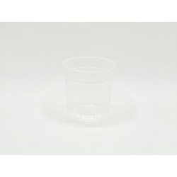 Pot PP injecté Ø67 125ml transparent