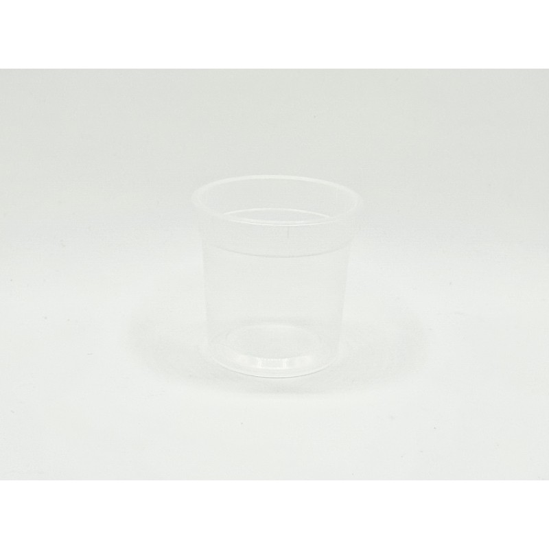 Pot PP injecté Ø67 125ml transparent