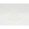 Pot PP injecté Ø67 125ml transparent