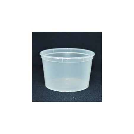 Pot PP injecté Ø94,5 200ml transparent