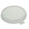 Dôme PP thermoformé Ø116 coiffant transparent