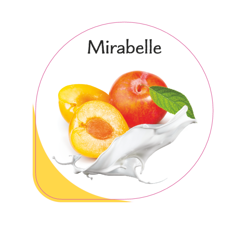 Opercules Ø68.3mm Aluminum imprimés Gourmandise Mirabelle