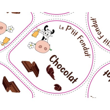 Opercules Alu 68.3mm CAMPUS PYRENEES Chocolat sc.pot carton gr.v -5cl
