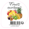 Opercule EARL GUERET 68.3 ALU Fruits Exotiques 5cl scel PP/PS/PET gr.V