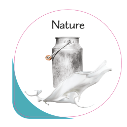 Opercules Ø68.3mm Aluminum imprimés Gourmandise Nature Bidon