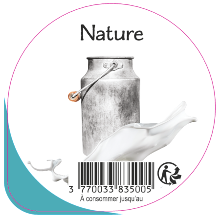 Opercule EARL GUERET 68.3 ALU Nature 5cl scel PP/PS/PET gr.Vermisseau
