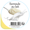 Opercule EARL GUERET 68.3 ALU Semoule au lait 5cl scel PP/PS/PET gr.Ve