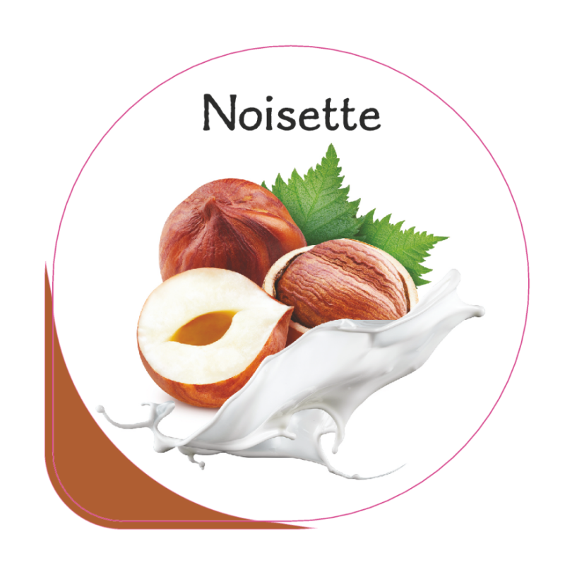 Opercules Ø68.3mm Aluminum imprimés Gourmandise Noisette
