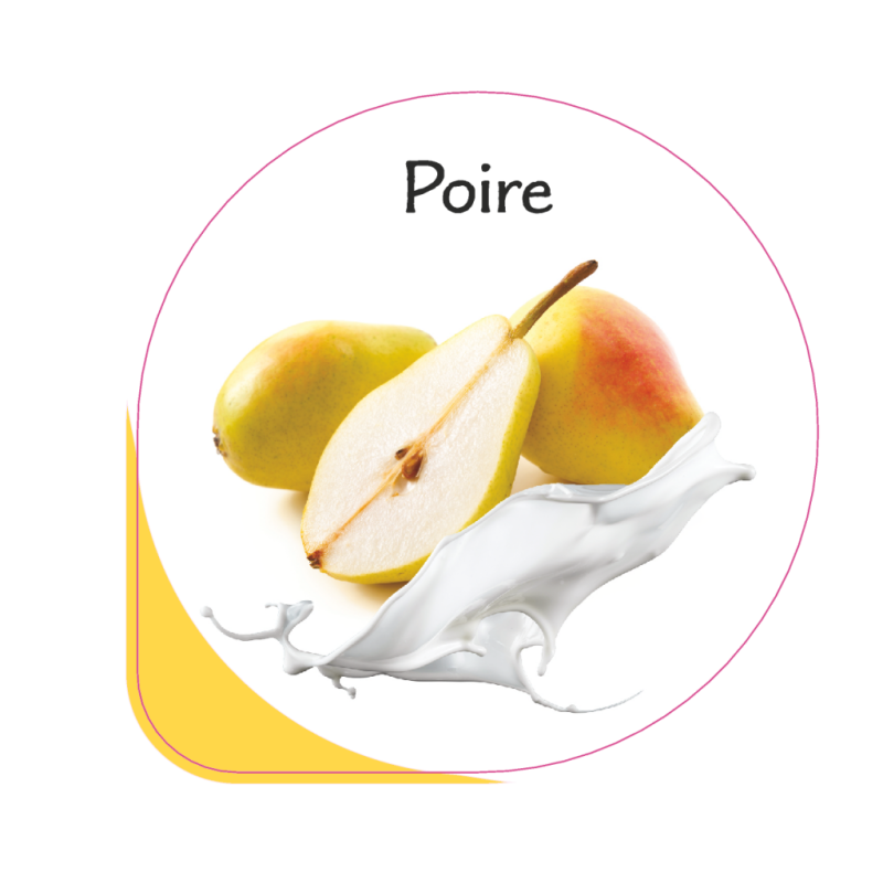 Opercules Ø68.3mm Aluminum imprimés Gourmandise Poire