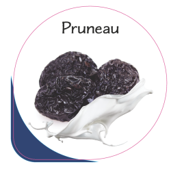 Opercules Ø68.3mm Aluminum imprimés Gourmandise Pruneau