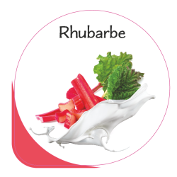 Opercules Ø68.3mm Aluminum imprimés Gourmandise Rhubarbe