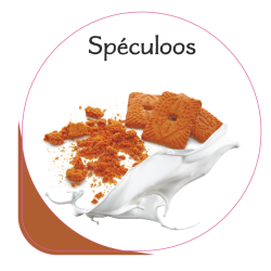 Opercules Ø68.3mm Aluminum imprimés Gourmandise Speculoos