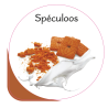 Opercules Ø68.3mm Aluminum imprimés Gourmandise Speculoos