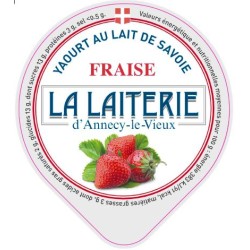 Opercules LAITERIE ANNECY 68.3 ALU fraise - quadri