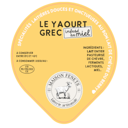 Opercule LES FENETS 68.3 ALU Miel 5c