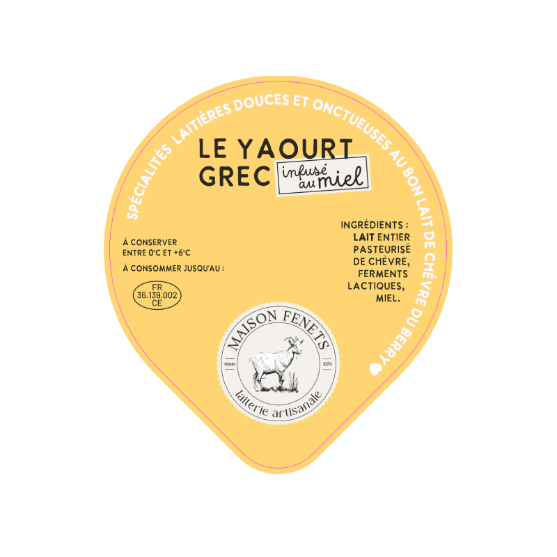 Opercule LES FENETS 68.3 ALU Miel 5c