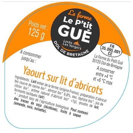 Opercule P'tit Gué 68.3 ALU Fraise Version 2 3cl