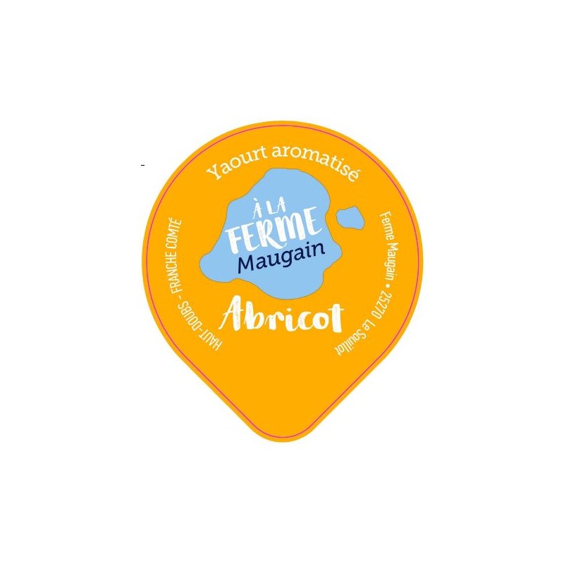 Opercule MAUGAIN 2 ALU 68.3 aromatisé Abricot 4 cl