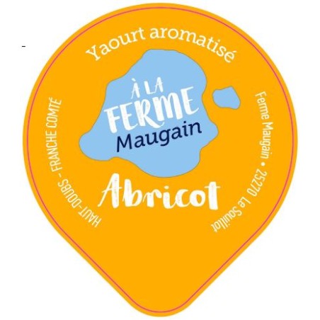 Opercule MAUGAIN 2 ALU 68.3 aromatisé Abricot 4 cl