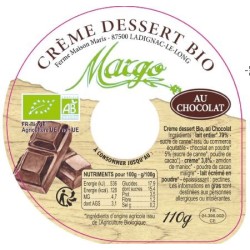 Opercule MARGO chocolat 68 5cl
