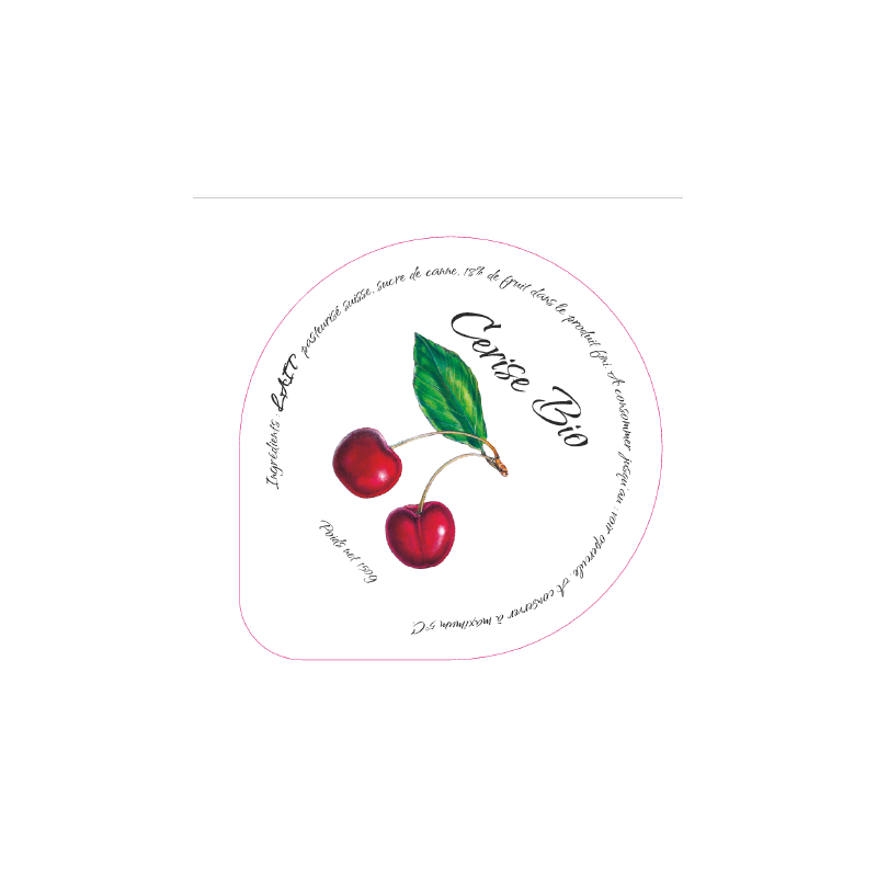 Opercules Maison du Fromage 68.3 ALU Cerise Bio 5cl