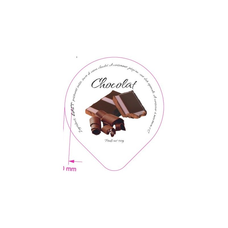 Opercules Maison du Fromage 68.3 ALU Chocolat 5 cl