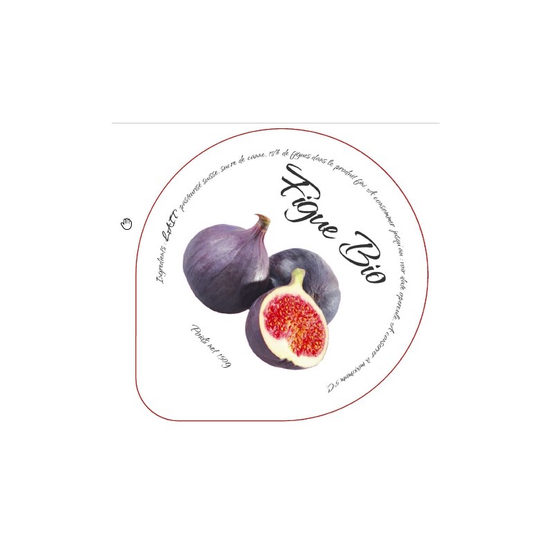 Opercules Maison du Fromage 68.3 ALU Figue Bio 5cl