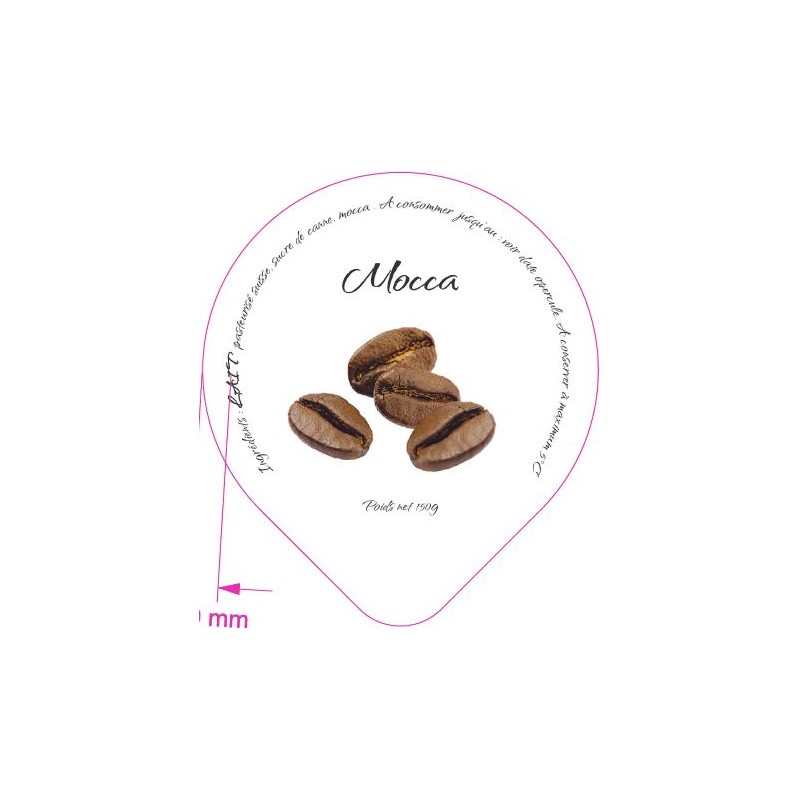 Opercules Maison du Fromage 68.3 ALU Mocca 5 cl