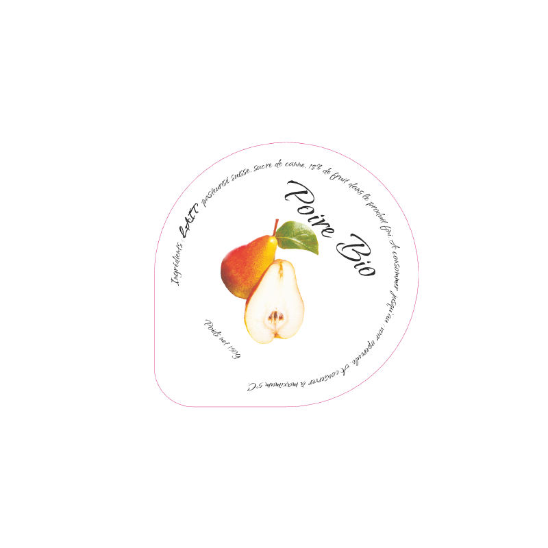 Opercules Maison du Fromage 68.3 ALU Poire Bio 5cl