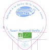 Opercule MAISON NEUVE 68.3 ALU yaourt aromatisé Vanille BIO 3cl