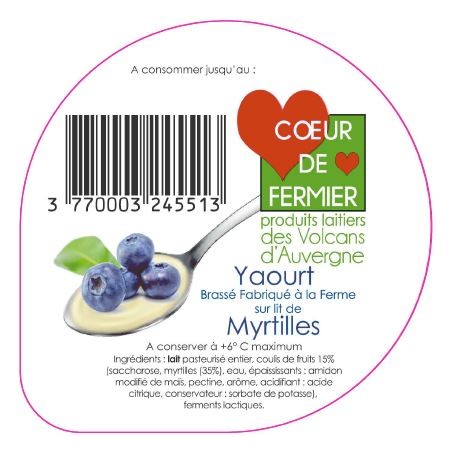 Opercules PUY BANSON 68.3 ALU Brassé Myrtille lang. sc.PP gr. vermiss