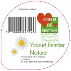 Opercules PUY BANSON 68.3 ALU Nature fermier languette PP gr. verm. V3