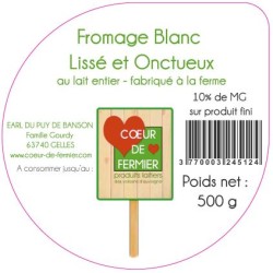 Opercules PUY BANSON 95.5 Fromage Blanc 500gr V3 6 cl