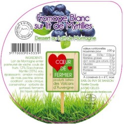 Opercules PUY BANSON 95.5 ALU Fromage Blanc Myrtille V4 6 cl