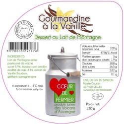 Opercules PUY BANSON 95.5 ALU Gourmandine Vanille V2 6cl
