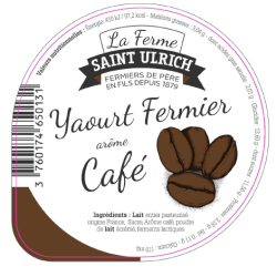 Opercules ST ULRICH 68.3 ALU arôme café 3 cl V3 code barre