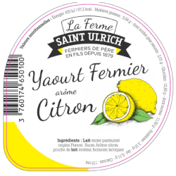 Opercules ST ULRICH 68.3 ALU arôme citron V2 4 cl code barre