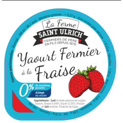 Opercules ST ULRICH 68.3 ALU 0 % fraise
