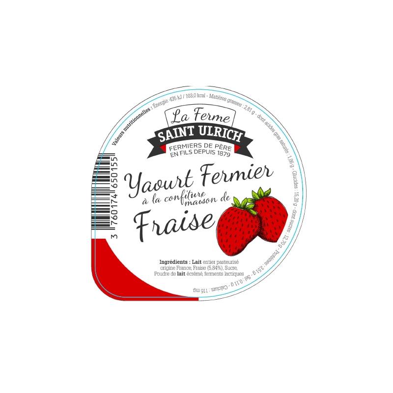 Opercules ST ULRICH 68.3 ALU fraise 4 cl code barre