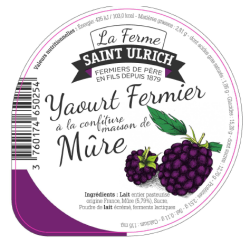 Opercules ST ULRICH 68.3 ALU mûre 5 cl code barre