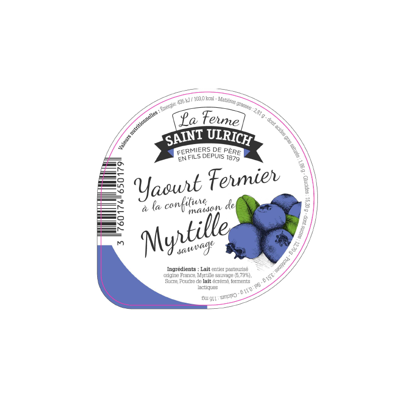 Opercules ST ULRICH 68.3 ALU myrtille 4 cl code barre