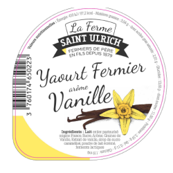 Opercules ST ULRICH 68.3 ALU arôme vanille 5 cl code barre