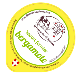 Opercules VORZIER 68.3 ALU yaourt Bergamote