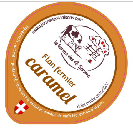 Opercules VORZIER 68.3 ALU Flan Caramel