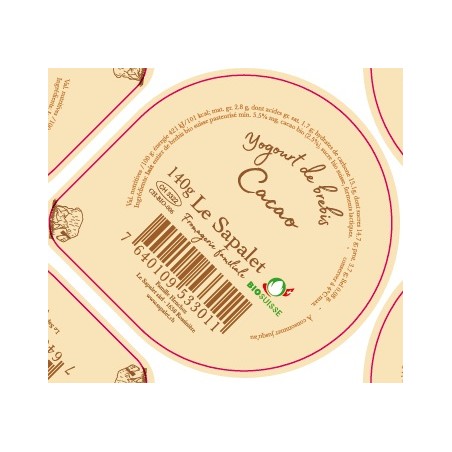Opercule 68.3 mm SAPALET Brebis Cacao