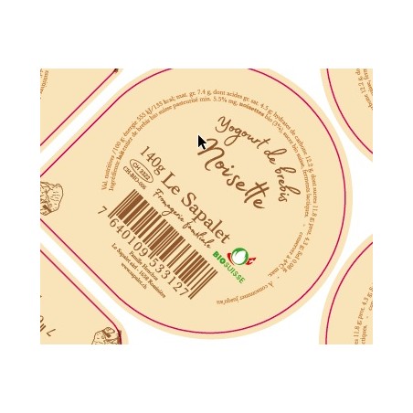 Opercule 68.3 mm SAPALET Brebis Noisette